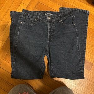 Bandolino Dark Gray Straight Leg Jeans